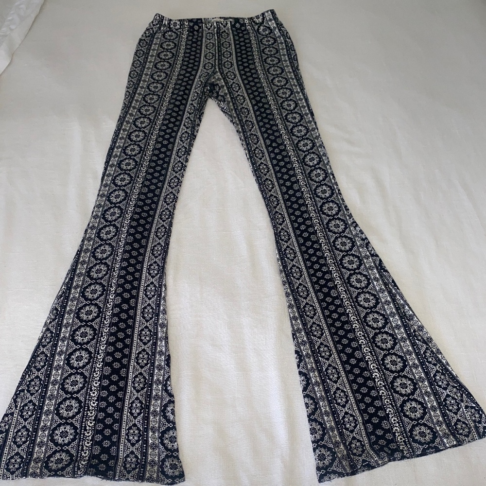 Sky And Sparrow Boho Style Flare Pants